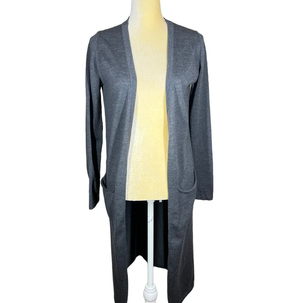 Sibin Linnebjerg Sweater Duster Size Small 100% Merino Extrafine Wool E4-14